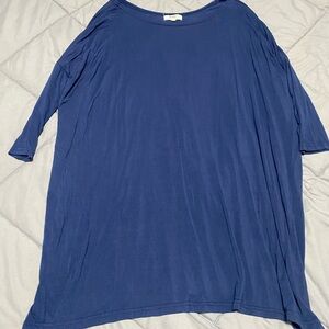 Piko 1988 Deep Blue Tunic Top